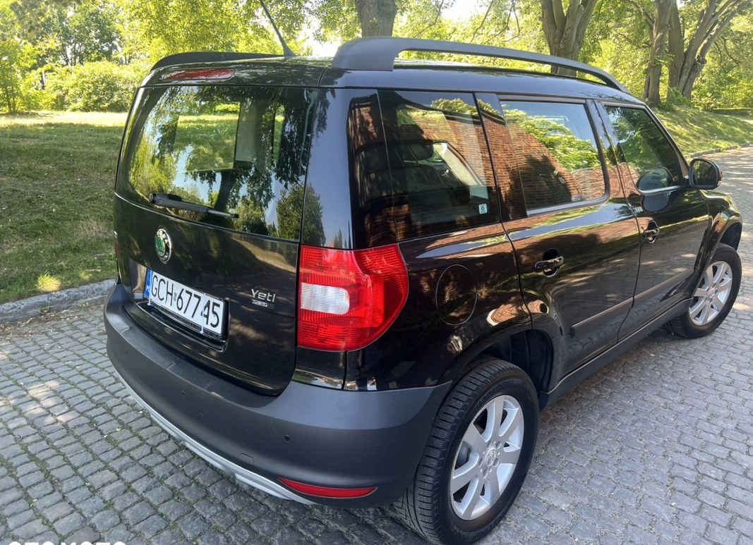 Skoda Yeti cena 26900 przebieg: 239000, rok produkcji 2012 z Radków małe 254